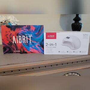 Gel Manicure Lamp and Polishes